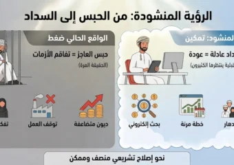 حبس المدين